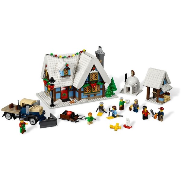 Winter Village Cottage