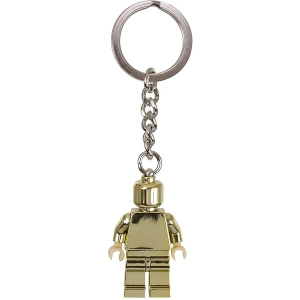 Gold Minifigure Key Chain